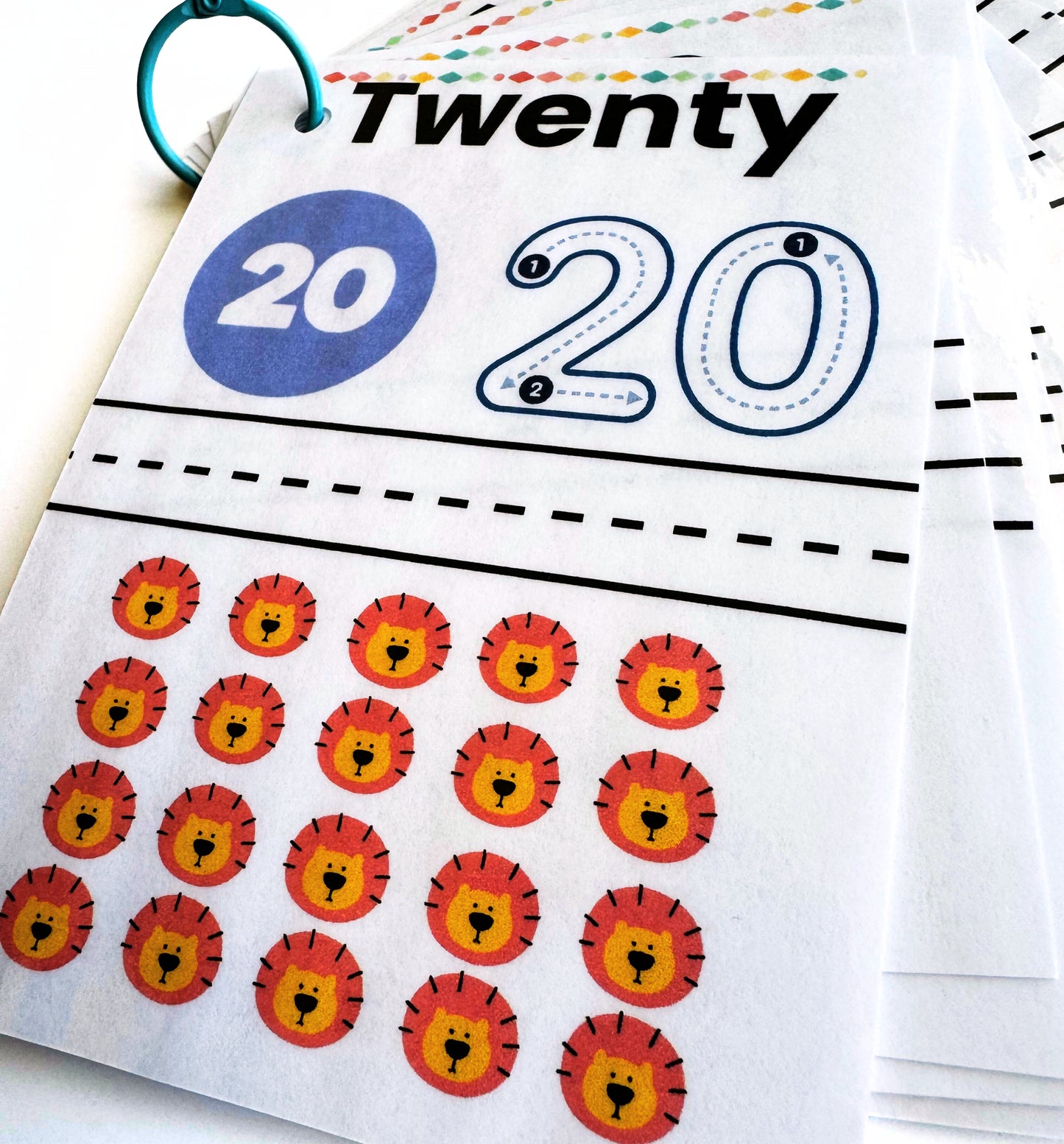 1-20 Interactive Counting Cards!