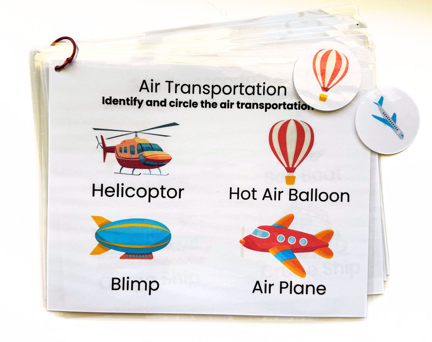 Land, Air, and Sea Transportation Activity Book!