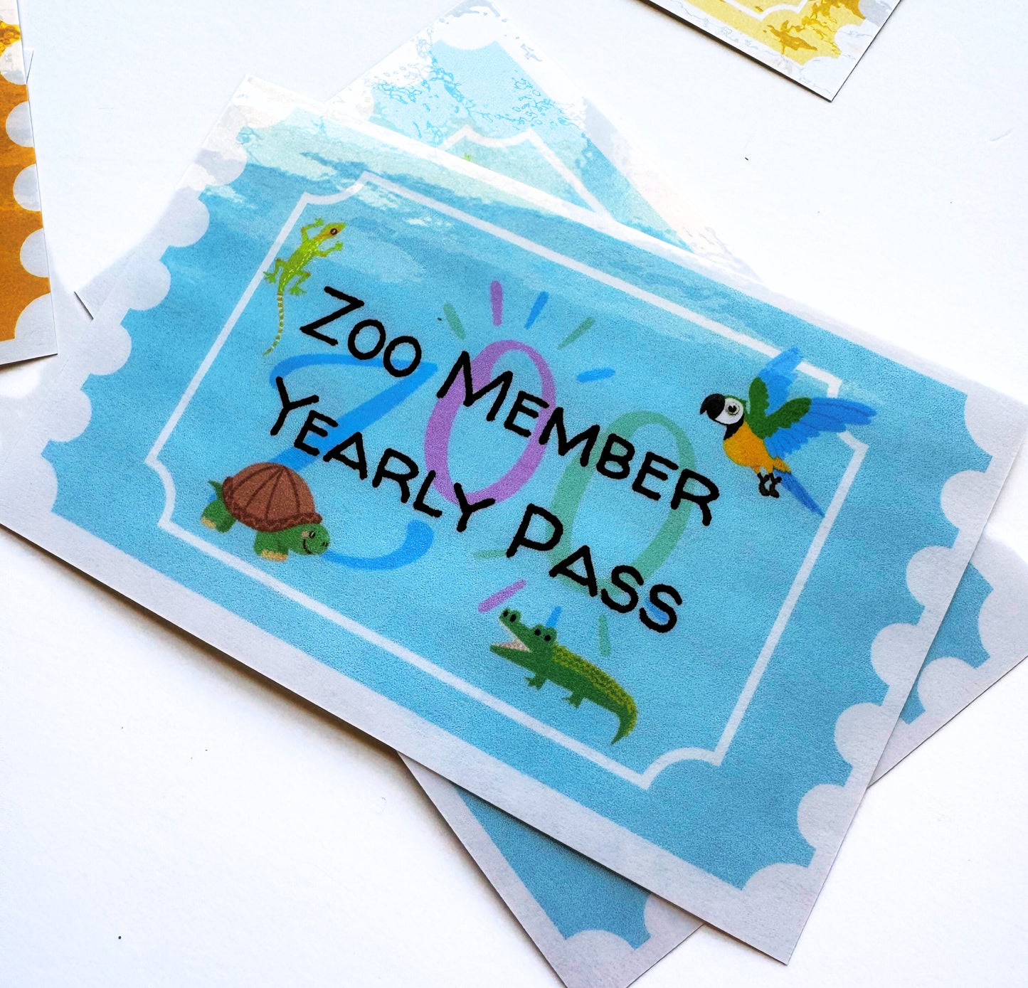 'A Day at the Zoo' Adventure Learning Pouch!